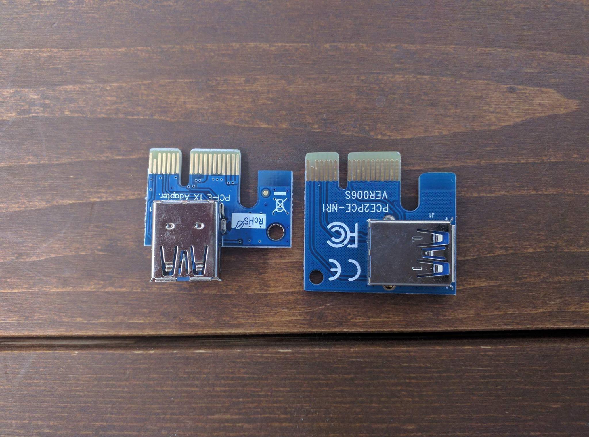 マイニング（採掘）に必要な PCI-E1× → 16×に変換するライザーカードレビュー！ 粗悪品もあったよ｜すしぱくの楽しければいいのです。