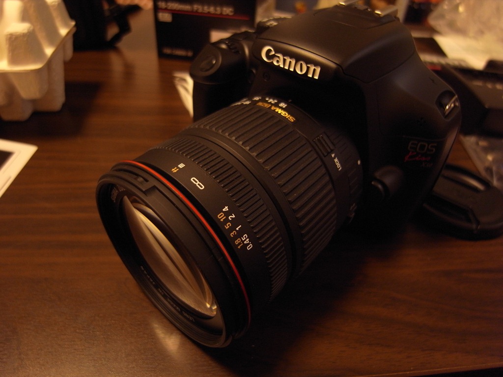 5万円以下で一眼レフ！Canon EOS kiss X50を買ってEOS7Dと比べてみまし 