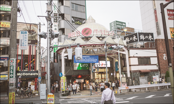 いつもの商店街