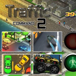 FLASHゲーム 信号を切り替えて事故なく交通整理させる Traffic command 2 をプレイしてみました。