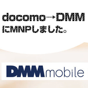 ドコモのガラケーを紛失したので、そのままDMMmobile にMNPしたお話