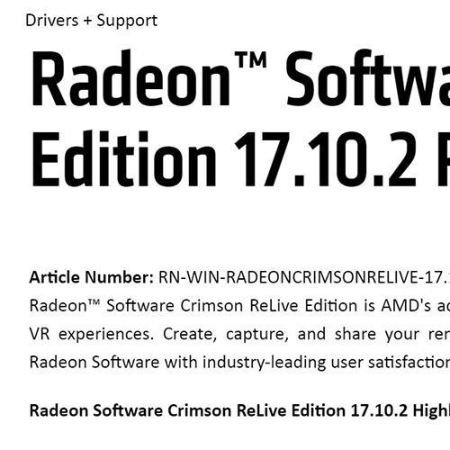 Radeon 最新ドライバ（17.10.2）から Windows10上でGPU12枚をサポート